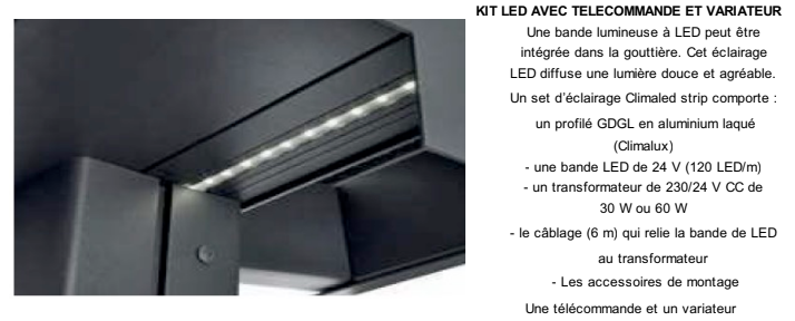 Eclairage Bandes LED CLIMALED